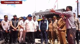 Presiden Prabowo saat berkunjung ke Padang Pariaman. Foto : Tim Media Presiden