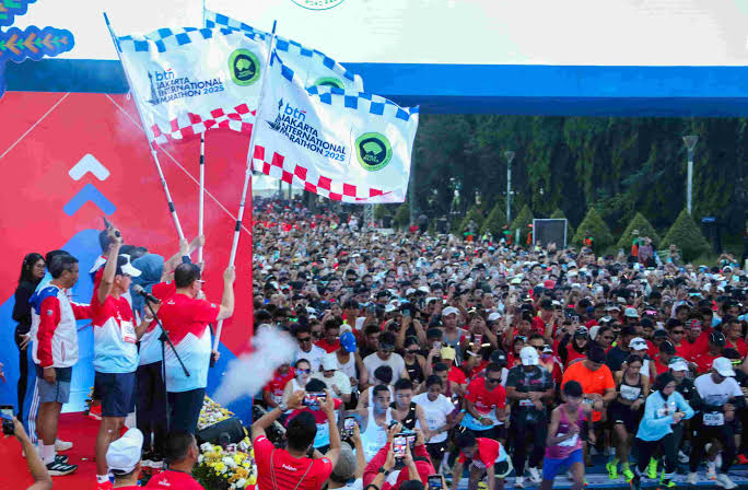 Acara Jakarta International Marathon (Jakim). Foto : Ist