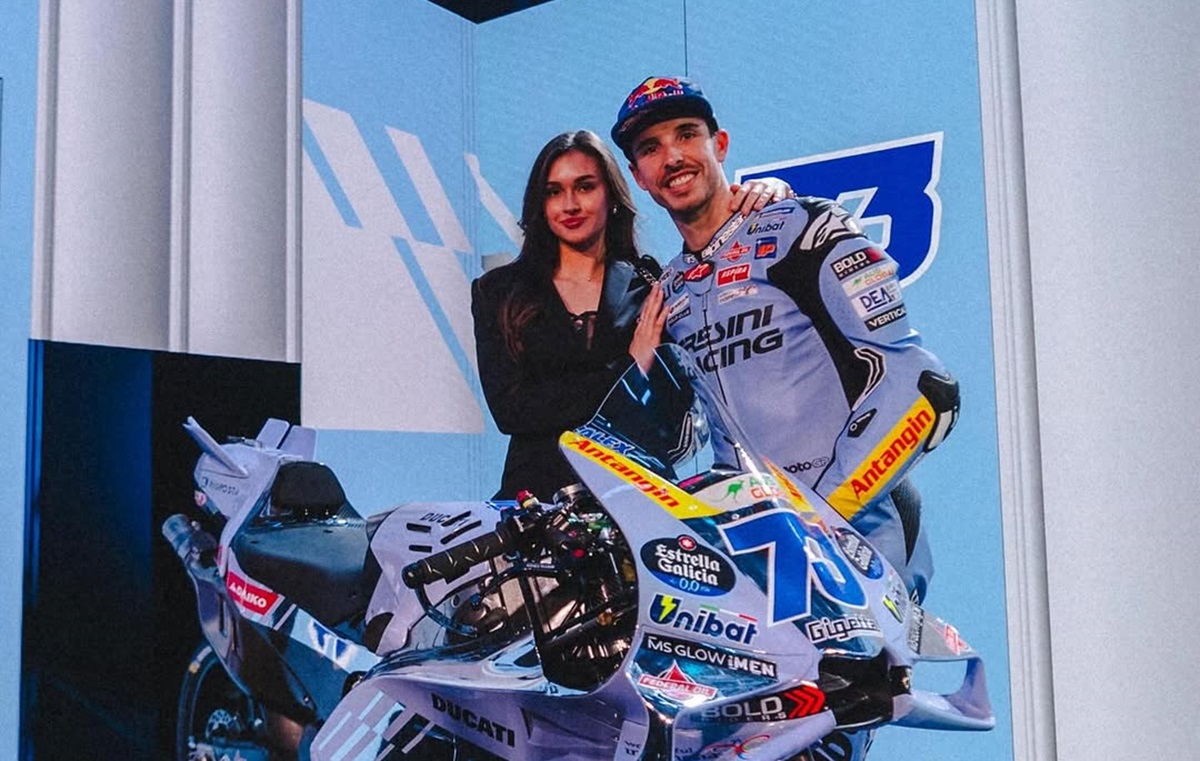 Pembalap Gresini Ducati Alex Marquez. Foto : Ist