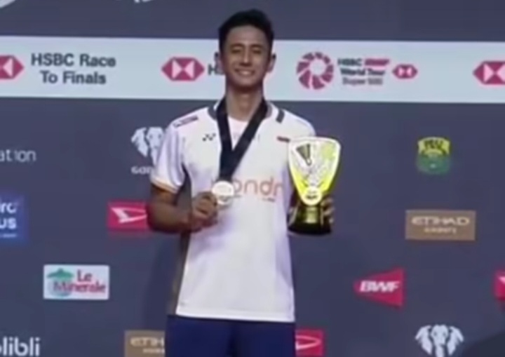 Tunggal putra masa depan Indonesia, Alwi Farhan juara Daihatsu Indonesia Masters 2026. Foto : Ist