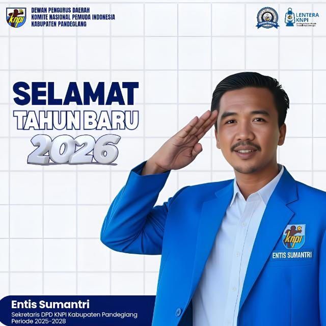Entis Sutisna, Aktivis HMI dan Sekretaris Umum DPD KNPI Kabupaten Pandeglang Periode 2025-2028.(Dok. Pribadi)