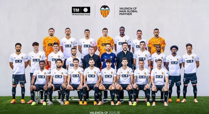 Skuad Valencia. Foto : Ist