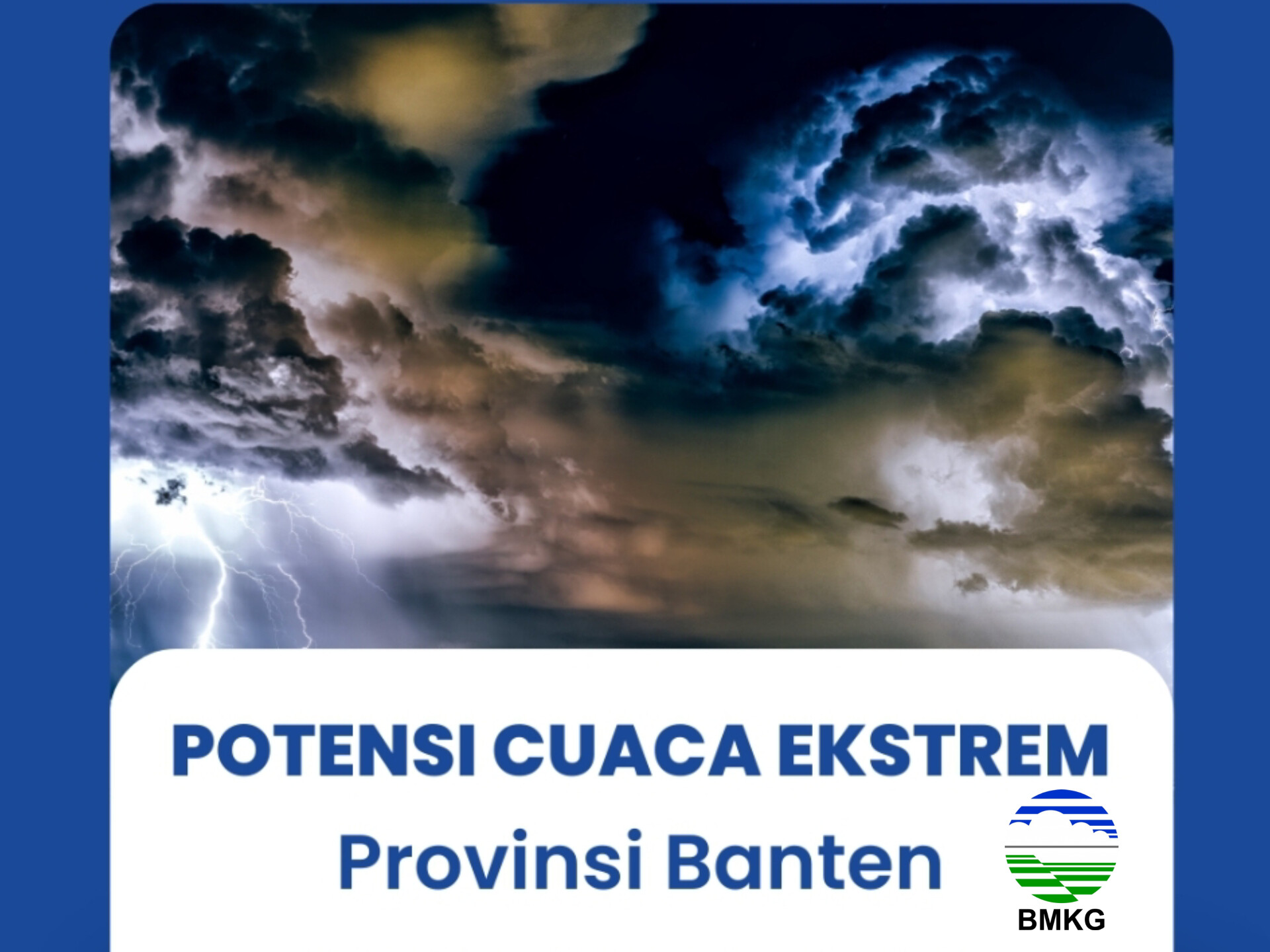 Foto  Dok. BMKG Wilayah II