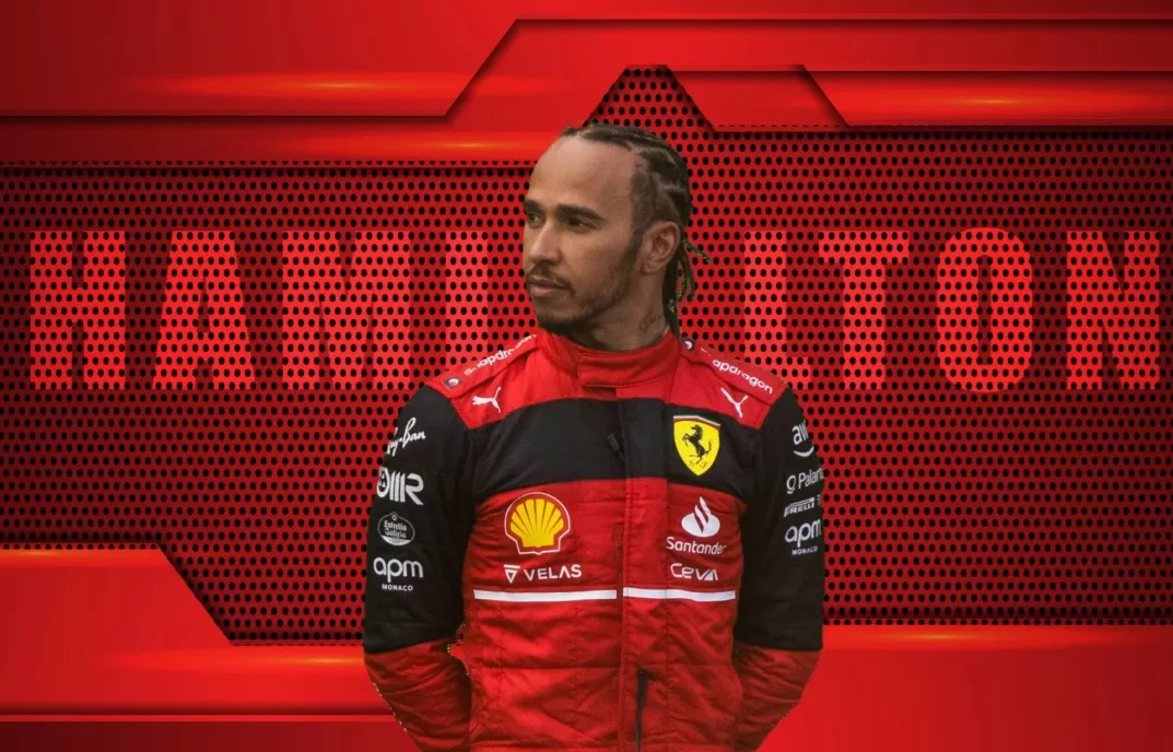 Pembalap Ferrari Lewis Hamilton. Foto : Ist