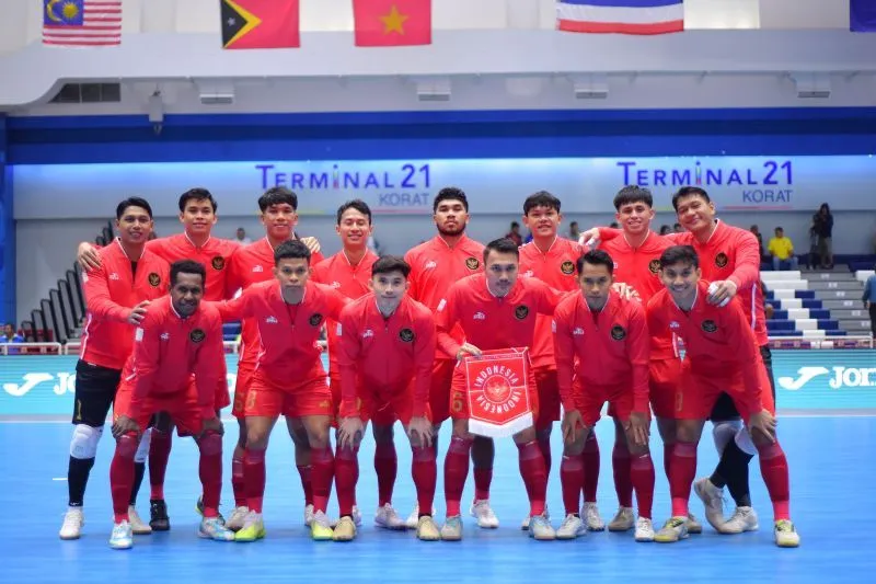 Timnas putra Futsal Indonesia. Foto : Ist