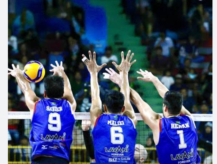 Tim bola voli Lavani sukses mengatasi Garuda Jaya dengan skor 3-0. Foto : Ist
