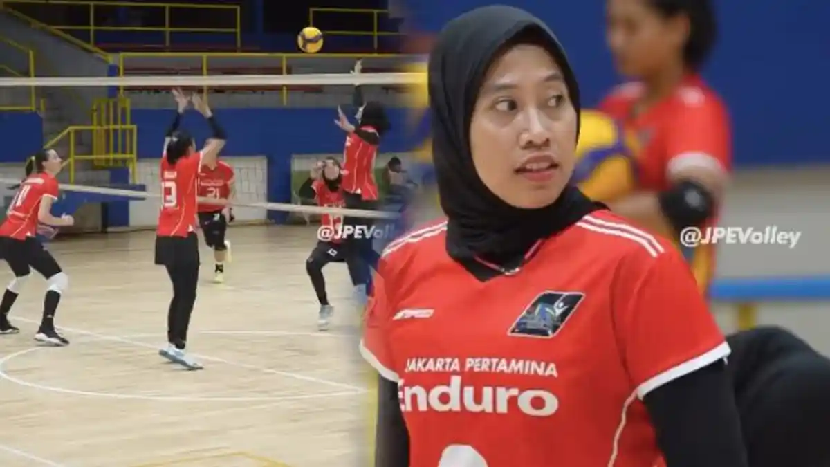 Megawati pemain voli putri kebanggaan Indonesia. Foto : Ist