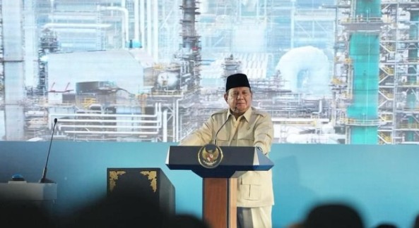 Presiden Prabowo pada acara dialog dengan 1.200 Akademisi. Foto : Ist