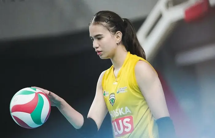 Shella Bernadetha bintang lapangan Gresik Phonska. Foto : Ist