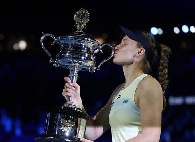 Elena Rybakina juara Australia 2026. Foto :  Ist