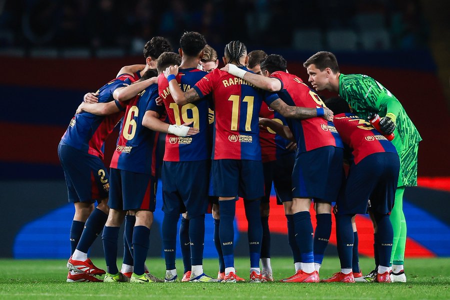 Skuad Barcelona siap menantang Athletic Club di Piala Super Spanyol 2026. Foto : Ist
