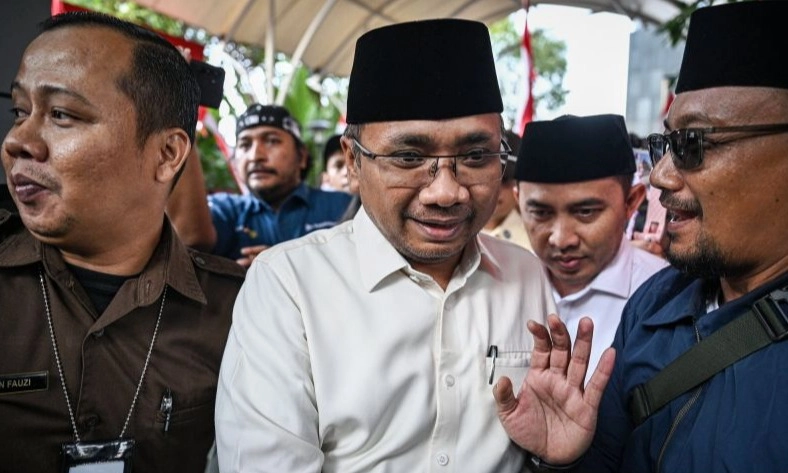 Mantan Menteri Agama Yaqut Cholil Qoumas penuhi panggilan KPK. Foto : Ist