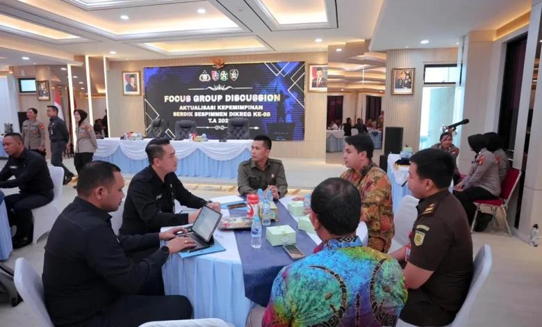 10 Serdik Sespimmen Dikreg 66 Gelar Aktualisasi Kepemimpinan Di Mapolres Tansel