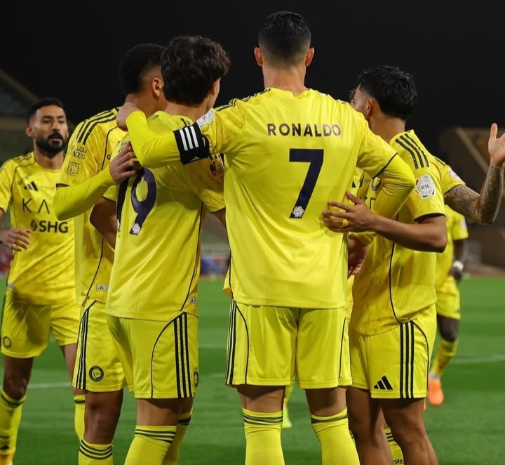 CR7 dan Skuad Al Nassr . Foto : Ist