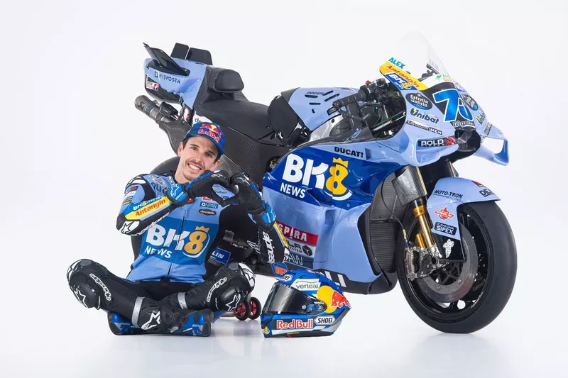 Pembalap Tim Gresini Racing, Alex Marquez. Foto : Ist