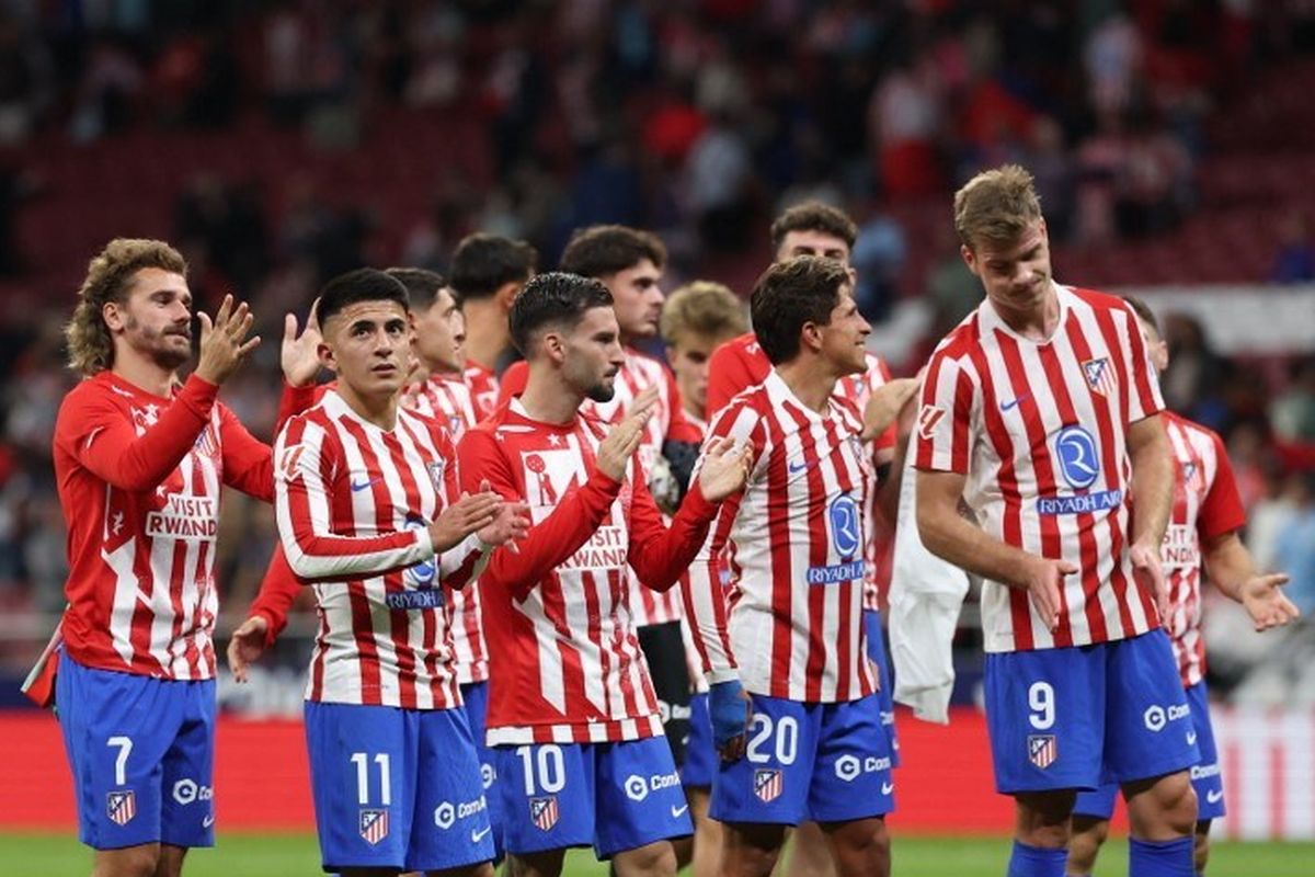 Skuad Atletico Madrid. Foto : Ist