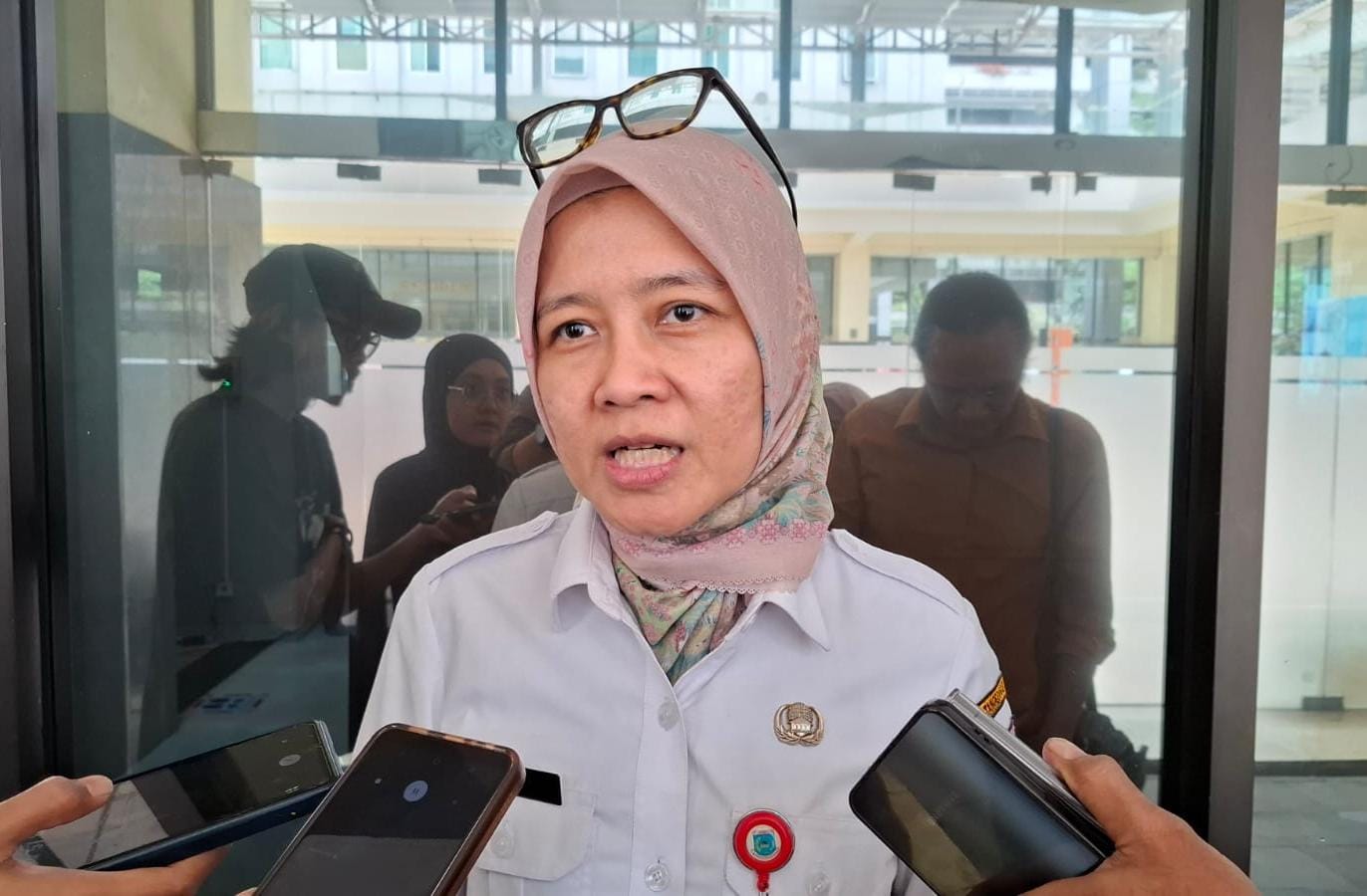 Kepala Dinkes Kota Tangsel, Allin Hendalin Mahdaniar optimis dapat menekan angka stunting.