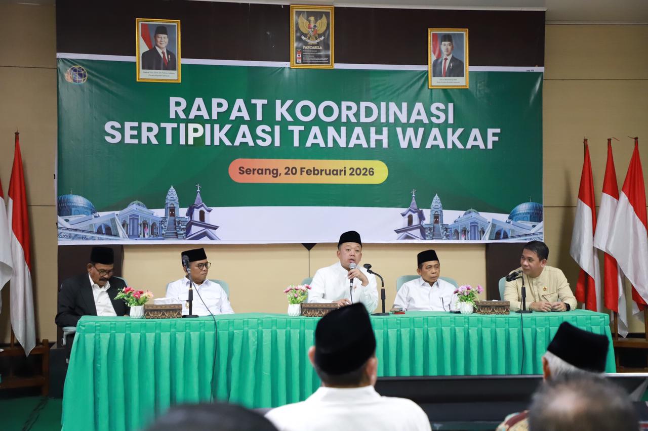 Katah Tangsel gandeng PCNU Tangsel untuk menangani masalah tanah wakaf di Tangsel.