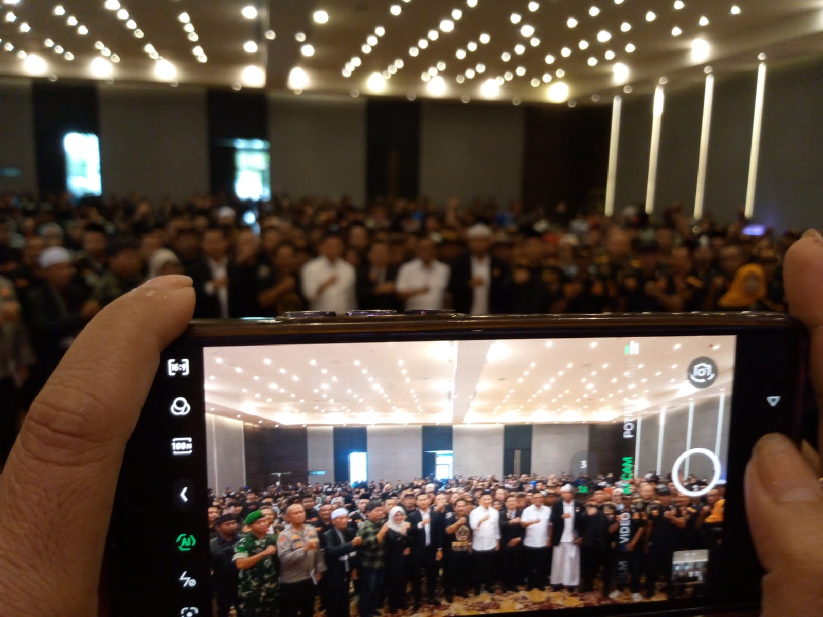 Suasana Munas I PPBNI di Hotel Aston, Kota Serang, Sabtu (15/2/2026).(Ari Supriadi/tangselpos.id)