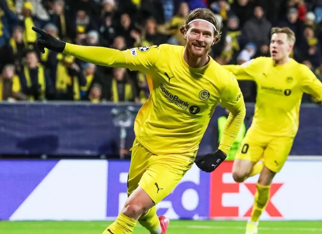 Skuad Bodo/Glimt usai menang dari Inter Milan. Foto : Ist