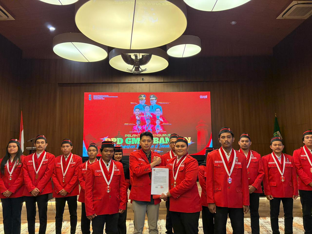 Jajaran Dewan Pimpinan Daerah (DPD) GMNI Provinsi Banten periode 2026–2028. Foto : Ist