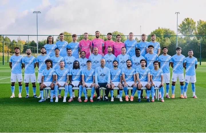 Skuad Manchester City. Foto : Ist