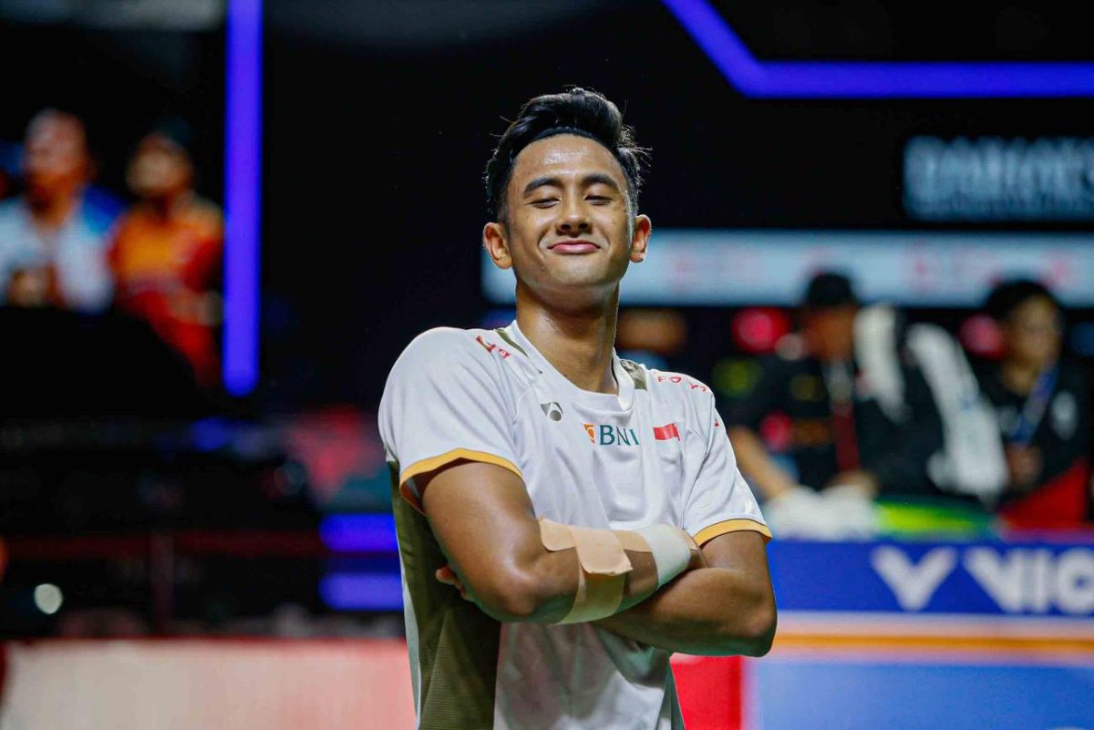 Alwi Farhan juara Tunggal Putra Indonesia Open 2025. Foto : Ist