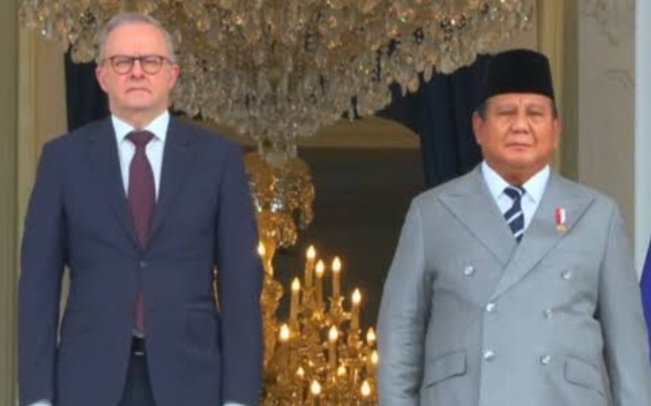 Presiden Prabowo dan PM Australia Anthony Albanese. Foto : Ist