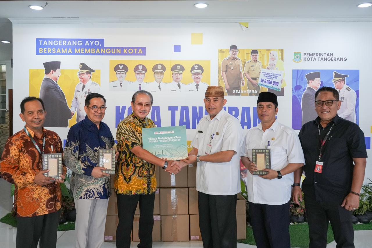 PT Indah Kiat Pulp & Paper Tbk (IKPP) Tangerang Mills, unit usaha dari APP Group, kembali melaksanakan program wakaf Alquran.