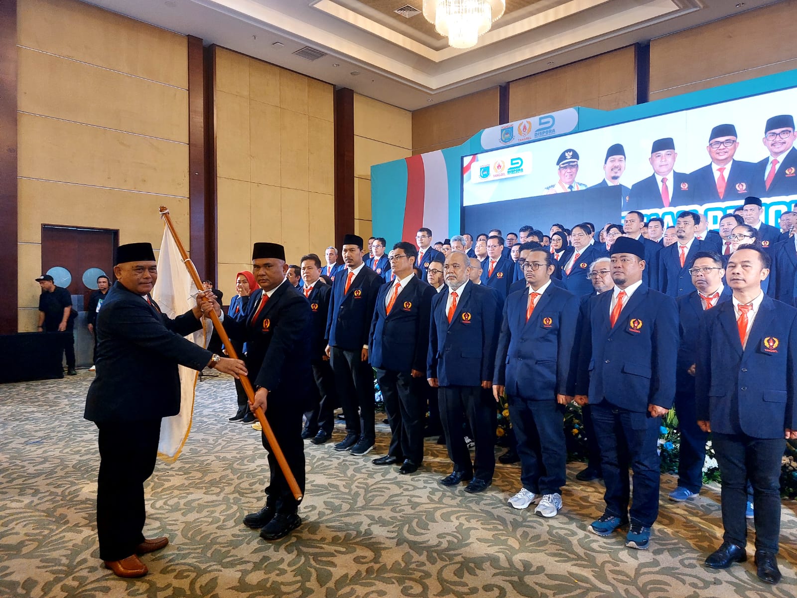Pengurus KONI Tangsel periode 2025-2029 resmi dilantik. Foto : Ist