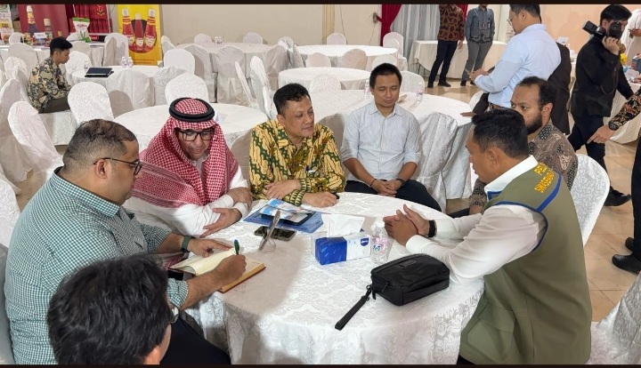 Kegiatan business matching yang digelar Konsulat Jenderal Republik Indonesia (KJRI) di Jeddah. Foto : Ist