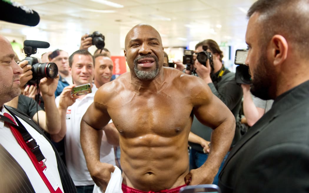 Petinju asal Amerika Serikat Shannon Briggs. Foto : Ist