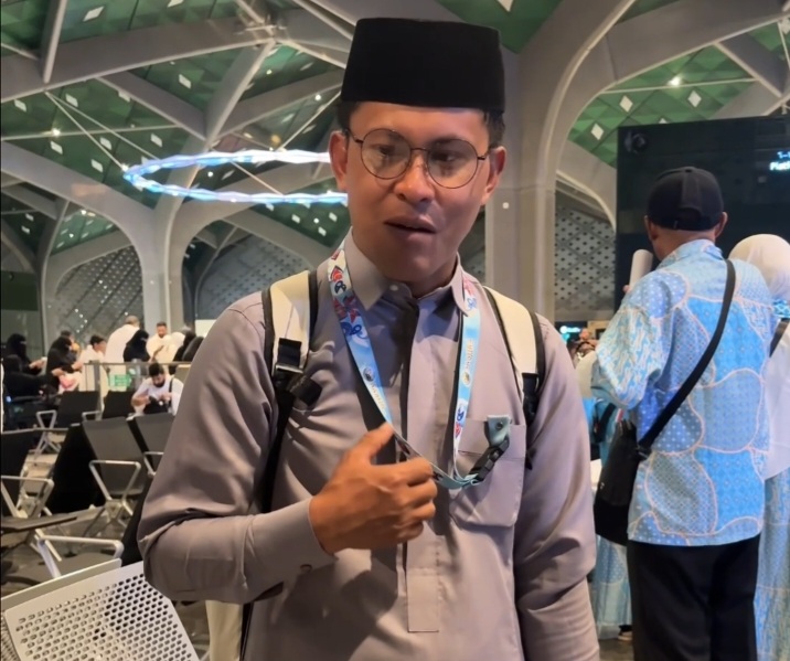 Rusdi jamaah Umrah asal Bekasi. Foto : Ist