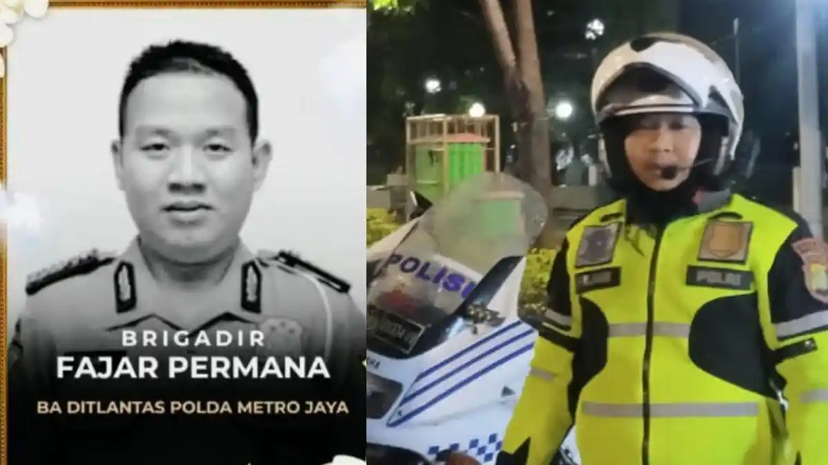 Almarhum Brigadir Fajar Permana. Foto : Ist