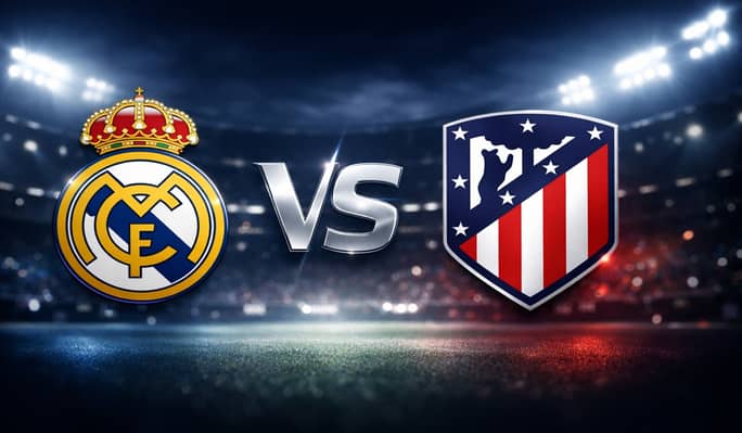 Derbi tik sekota Real Madrid vs Atletico Madrid dimenangkan Real Madrid 3-2. Foto : Ist