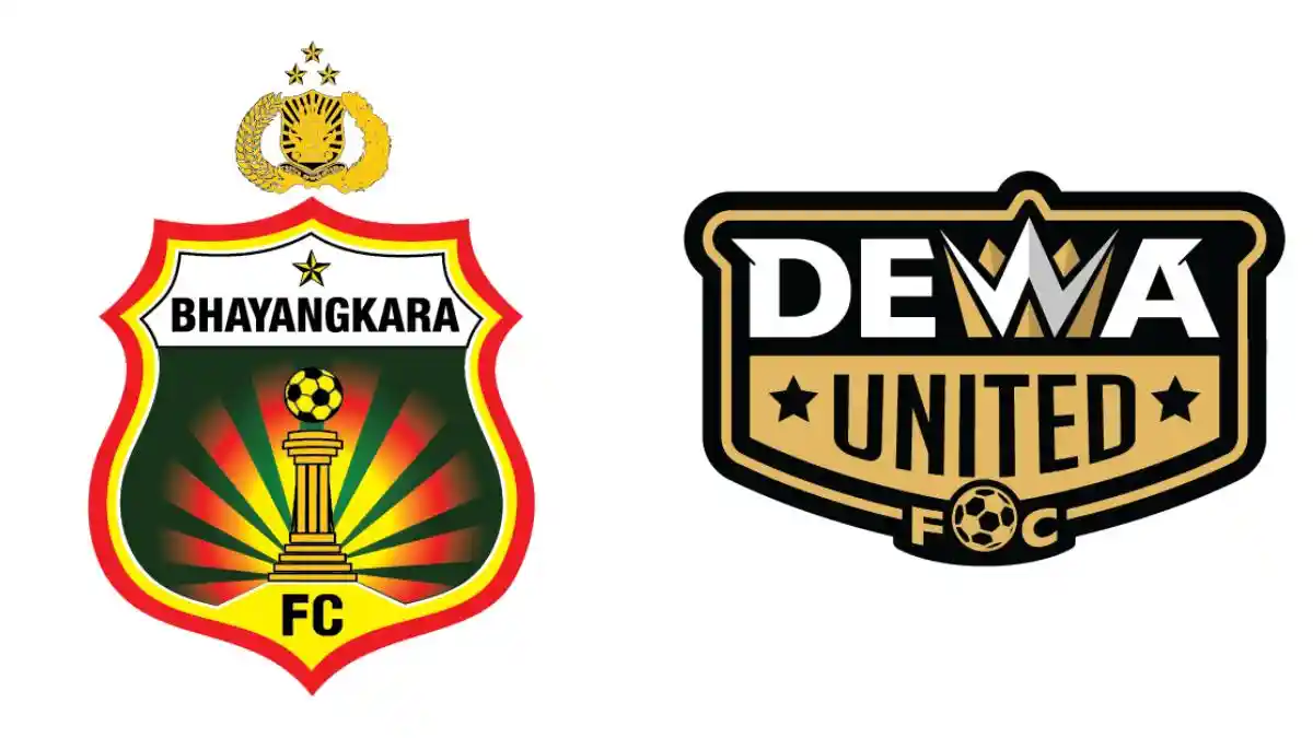 Main dikandang Dewa United kalah 0-2 oleh Bhayangkara FC. Foto : Ist