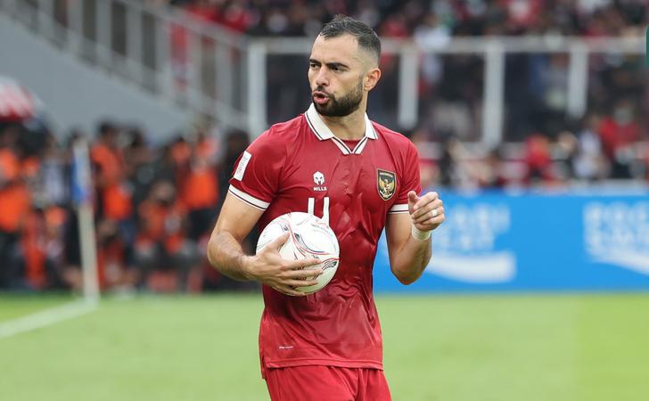 Skuad Timnas Jordi Amat. Foto : Ist