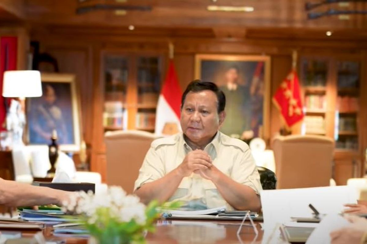 Presiden Prabowo. Foto : Ist