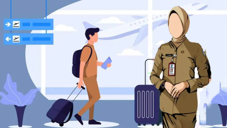 Ilustrasi perjalanan dinas, Foto : Ist