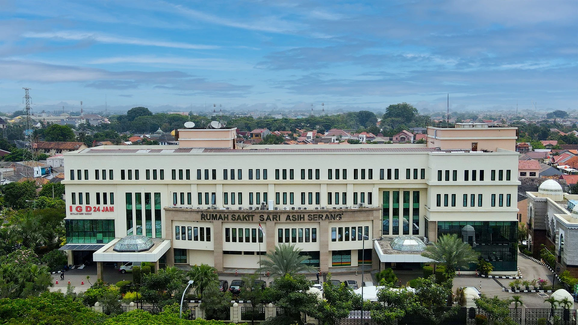 RS Sari Asih Serang.(sariasih.id)