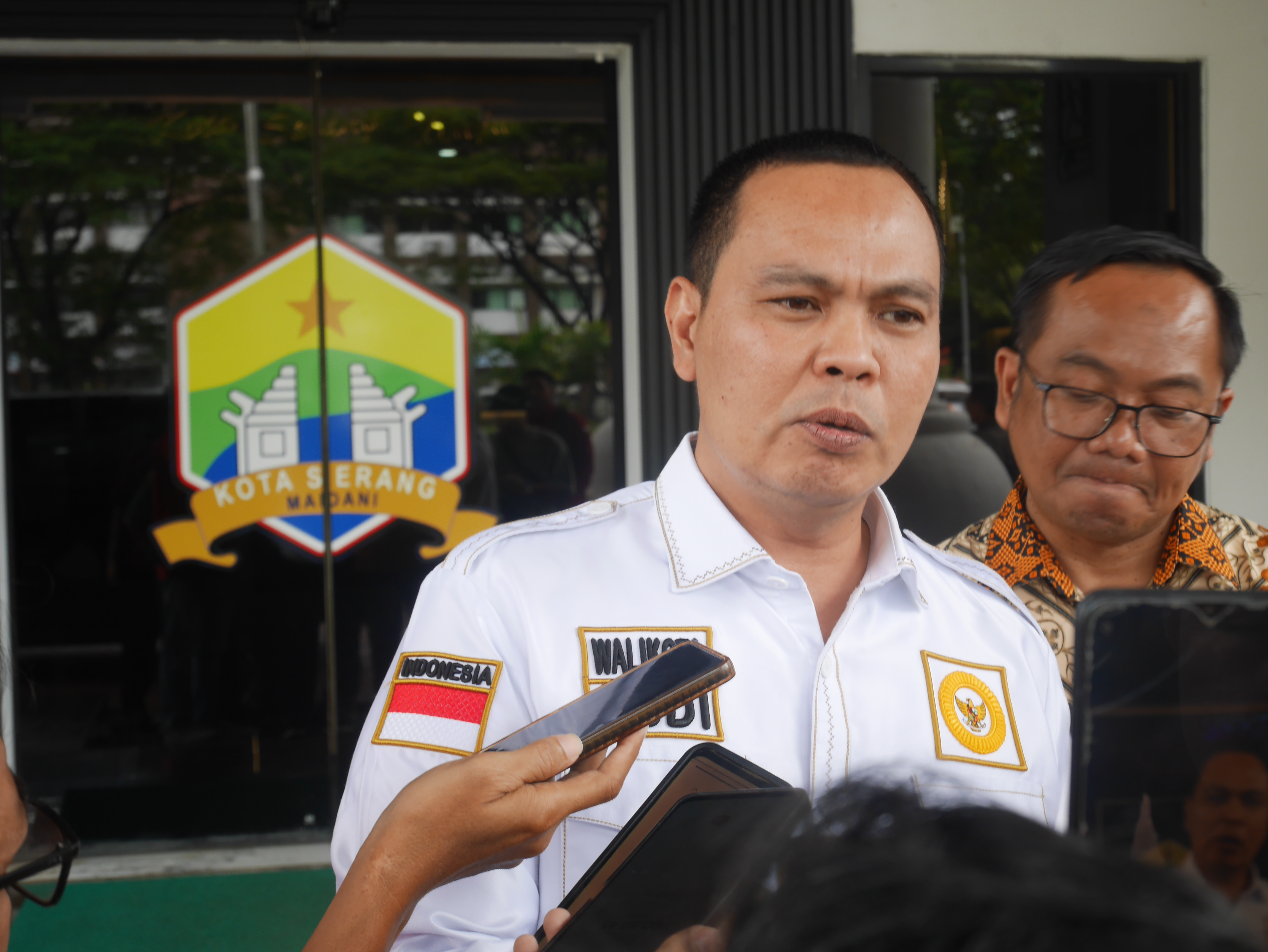 Wali Kota Serang, Budi Rustandi.(Ari Supriadi-tangselpos.id)