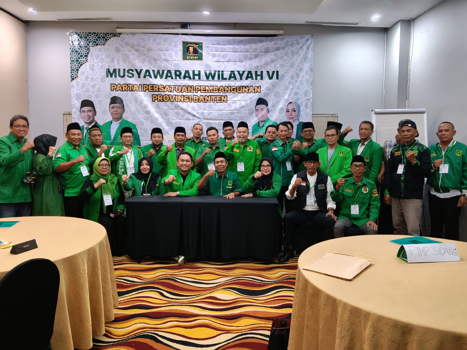 Dewan Pimpinan Wilayah (DPW) Partai Persatuan Pembangunan (PPP) Provinsi Banten, merampungkan Musyawarah Wilayah (Muswil) VI di salah satu hotel di Tangerang, Sabtu (14/3/2026).(Istimewa)
