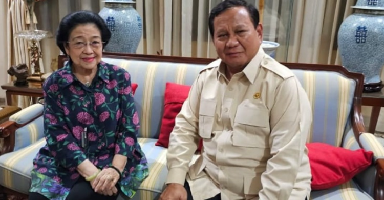 Silaturahmi Mantan Presiden ke 5 Megawati dan Presiden Prabowo di Istana pada Kamis (27/3/26). Foto : Ist
