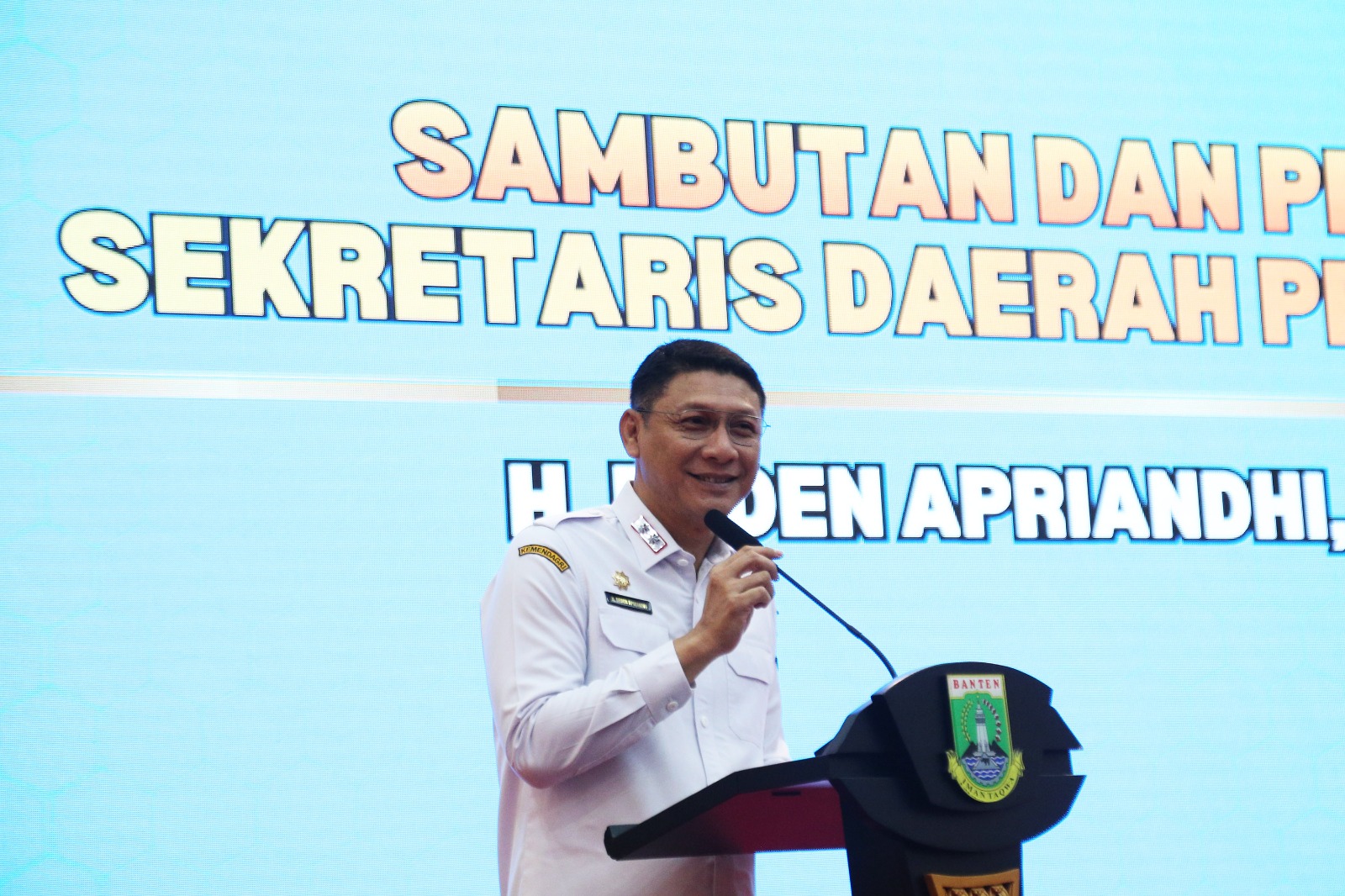 Sekretaris Daerah (Sekda) Provinsi Banten Deden Apriandhi. Foto : Humas Prov