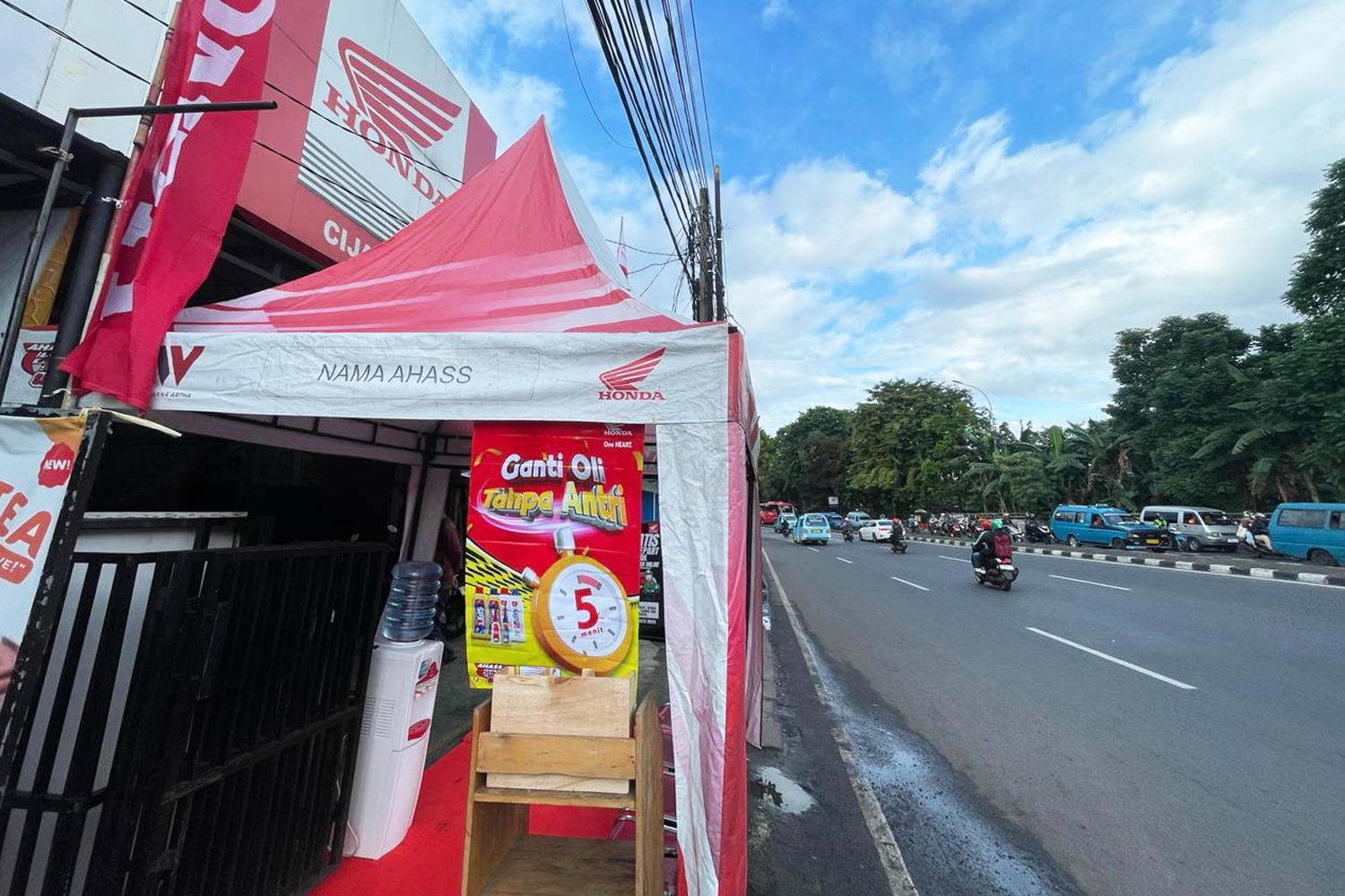 AHASS Siaga dan AHASS Siaga+ siap melayani pemudik.(ist).