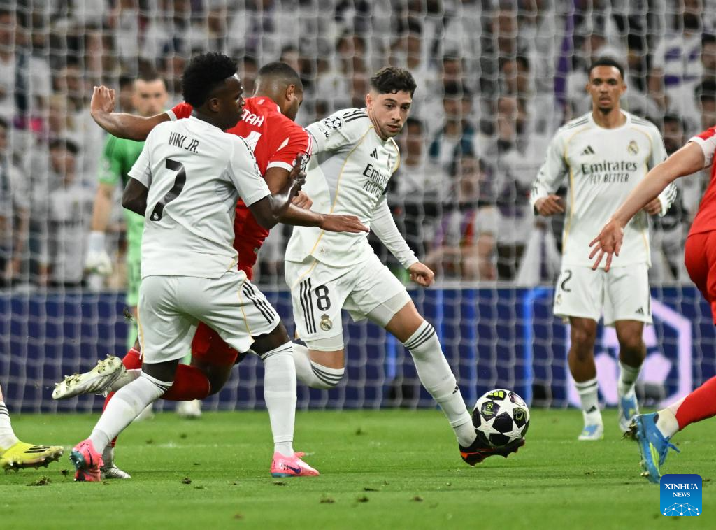 Laga Real Madrid vs Buyer Munchen leg pertama dimenangkan 2-1 Buyer Munchen. Foto : Ist