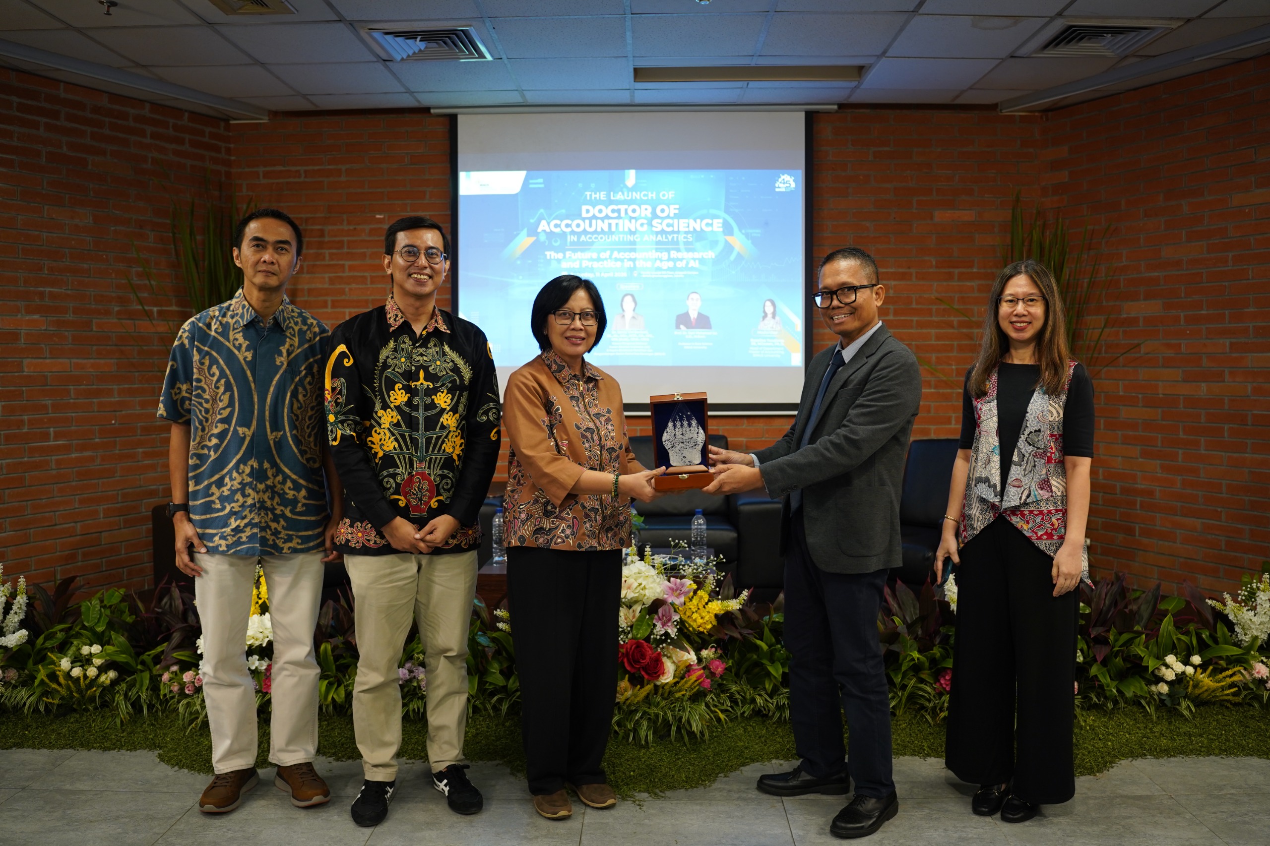 Peluncuran Doctor of Accounting Science BINUS University. (Ist)