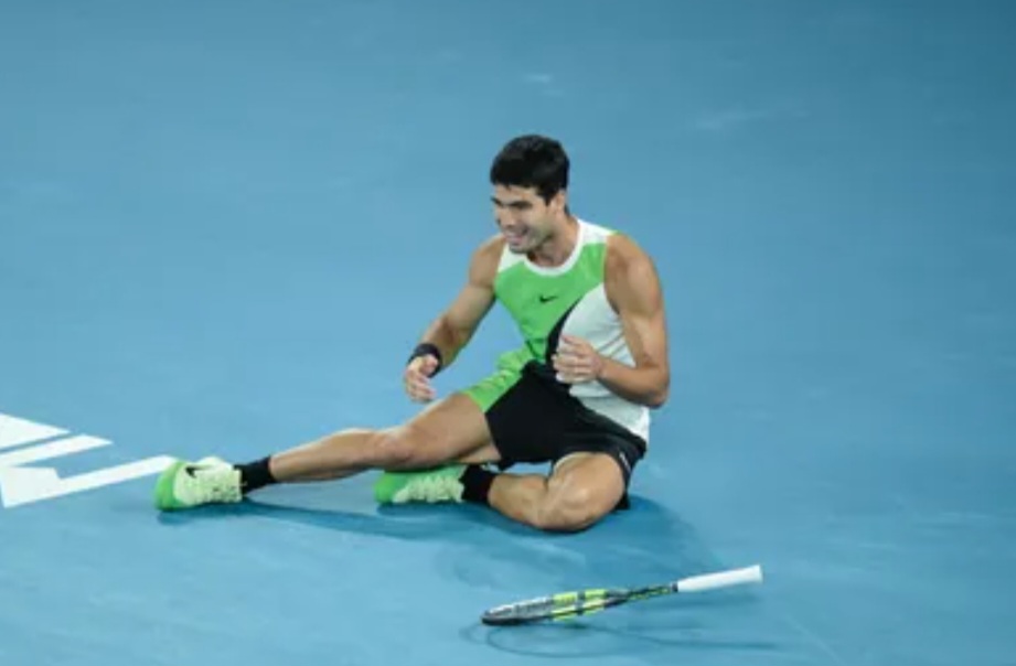 Petenis asal Spanyol Carlos Alcaraz. Foto : Ist