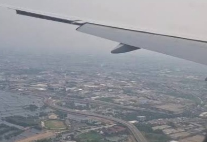 Cuaca di sekitar Bandara Soekarno Hatta. Foto : Ist