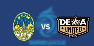 Laga Dewa United kontra PSIM akan tersaji di Banten International Stadium, Serang, Jumat (3/4/2026) malam. Foto : Ist